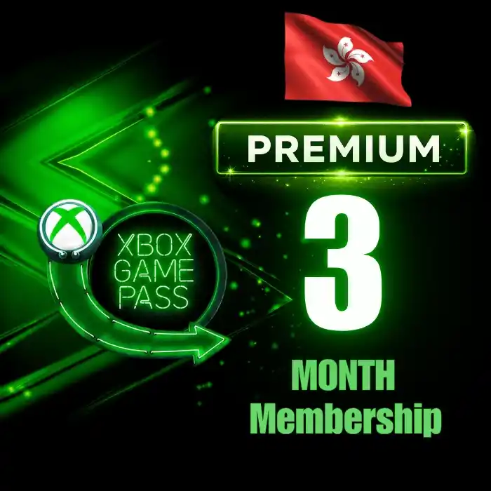 Xbox Game Pass Premium 3 Month Membership (HK)