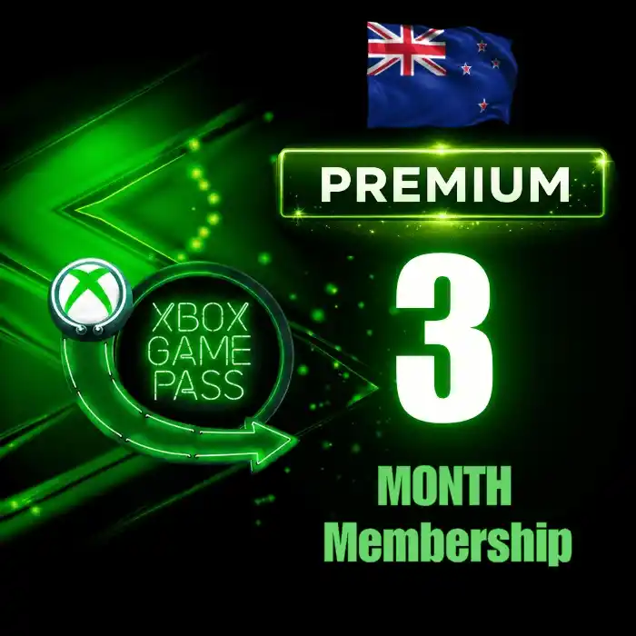 Xbox Game Pass Premium 3 Months Membership (NZ)