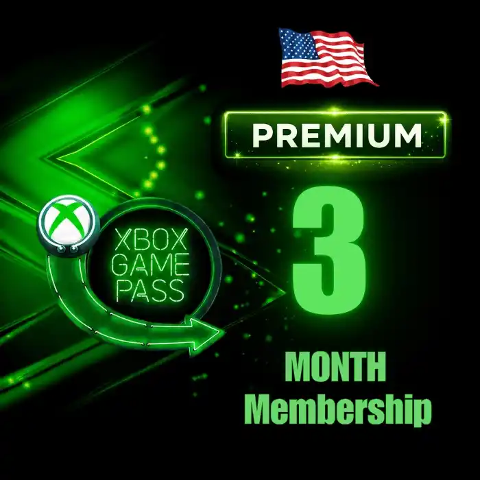 Xbox Game Pass Premium 3 Months Membership (US)