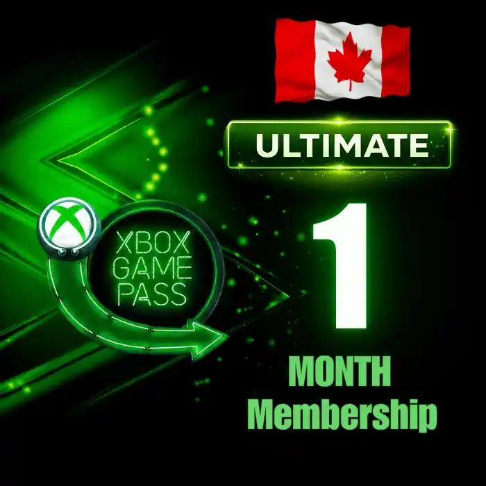 Xbox Game Pass Ultimate 1 Month Membership (CA)
