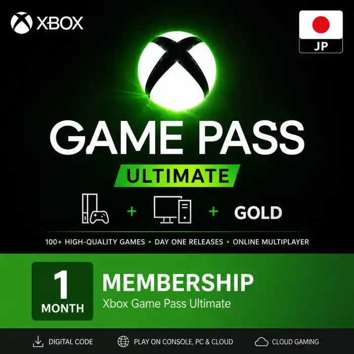 Xbox Game Pass Ultimate 1 Month Membership (JP)