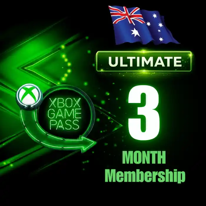 Xbox Game Pass Ultimate 3 Months Membership (AU)