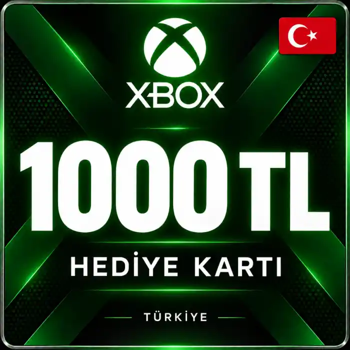 Tarjeta de regalo Xbox 1000 TL