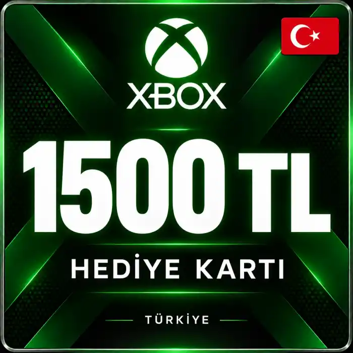 Tarjeta de regalo Xbox 1500 TL