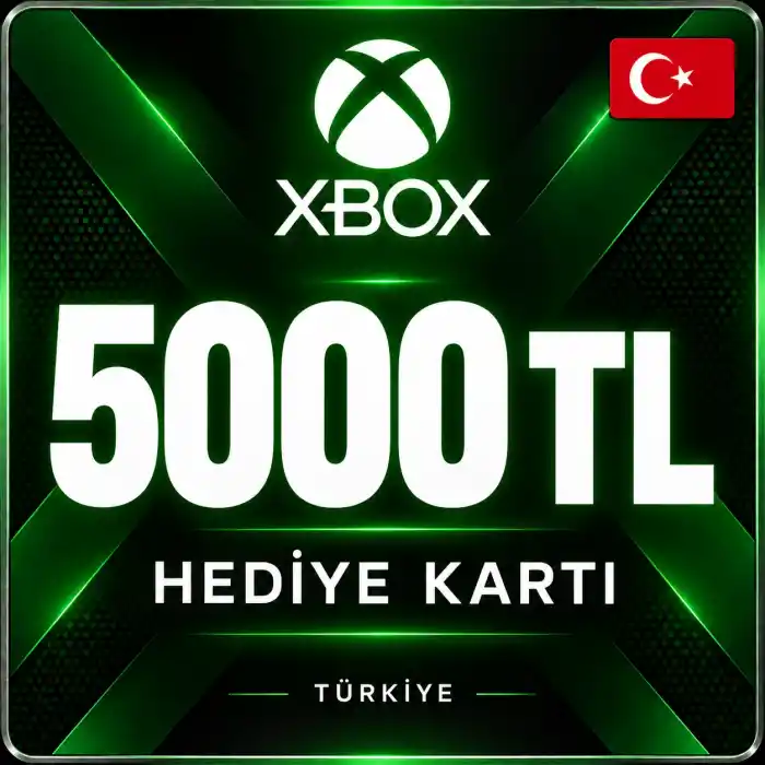 Tarjeta de regalo Xbox 5000 TL