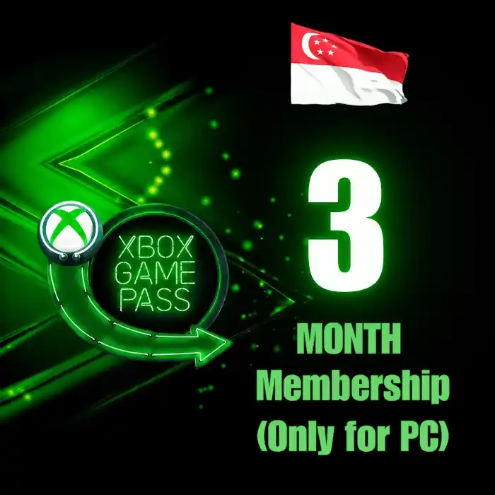 Xbox PC Game Pass 3 month SG (Only for PC)