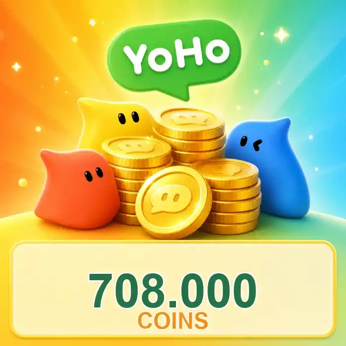 YoHo Coins 708000 Coins