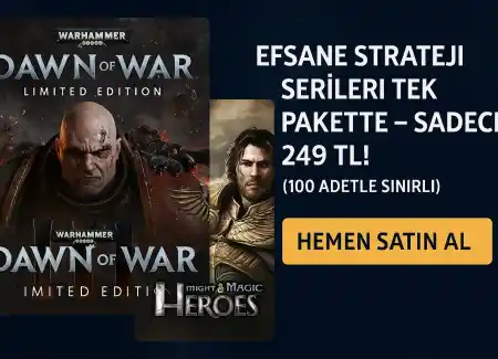Legendäre Strategie-Serien im Einzelpaket – Nur 249 TL! (Auf 100 Stück begrenzt)
