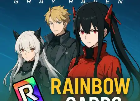 Steigern Sie Ihre Macht mit Punishing Gray Raven Rainbow Cards!