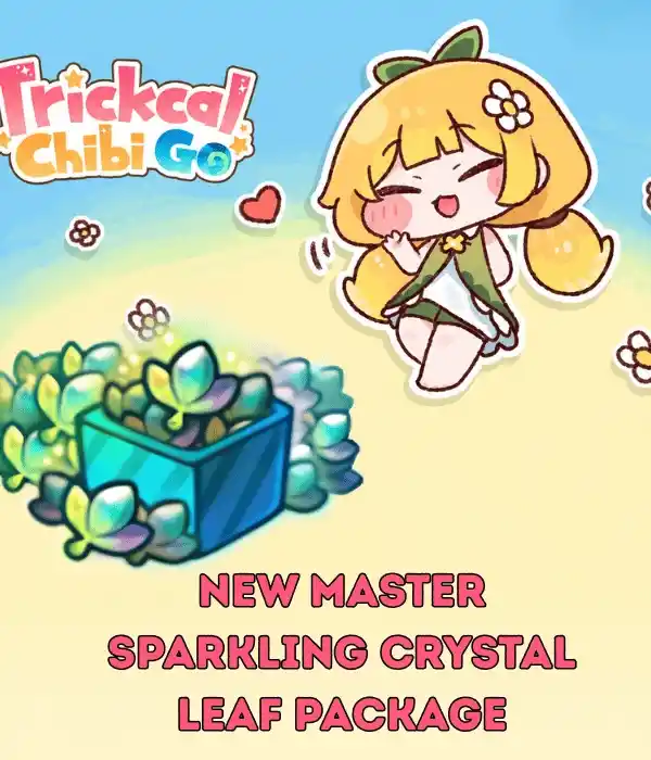 1 New Master Sparkling Crystal Leaf Package