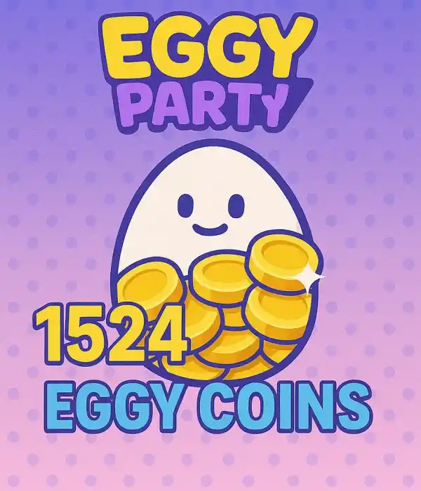 1.380 Eggy Coins + 144 Бонус