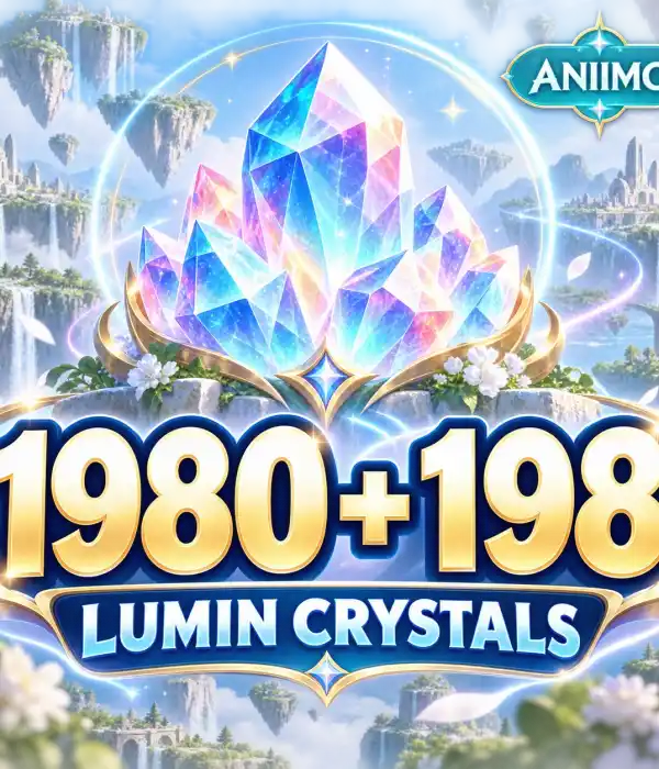 1980 + 198 Lumin Crystals