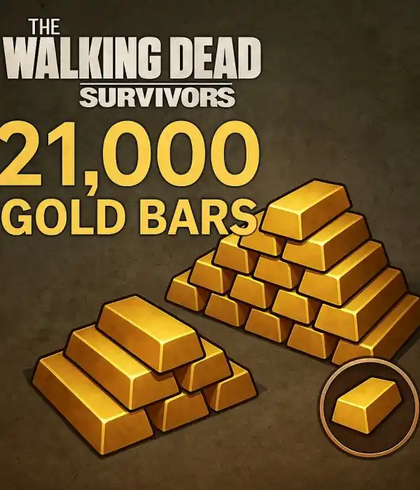The Walking Dead: Survivors 21000 Gold Bar