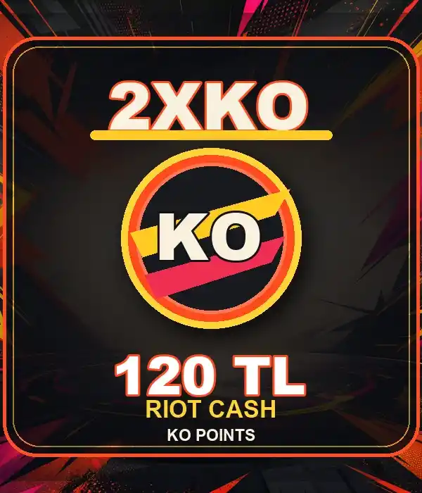 2XKO - KO Points 120 TL Riot Cash