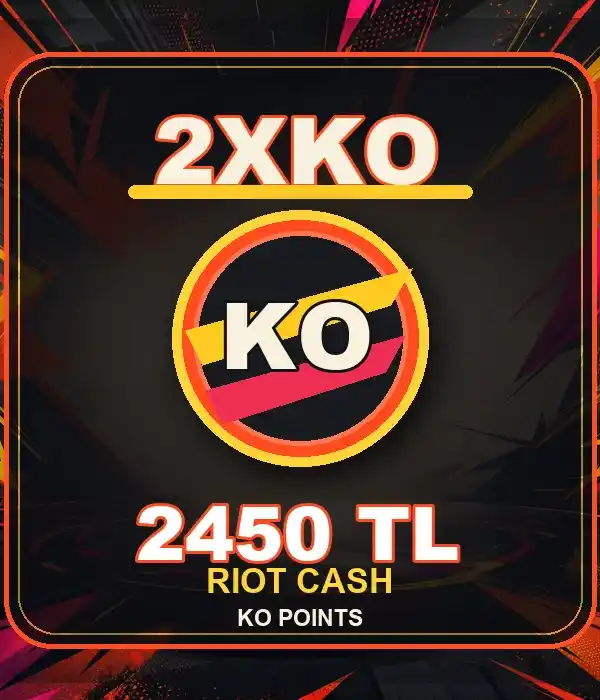 2XKO - KO Points 2450 TL Riot Cash