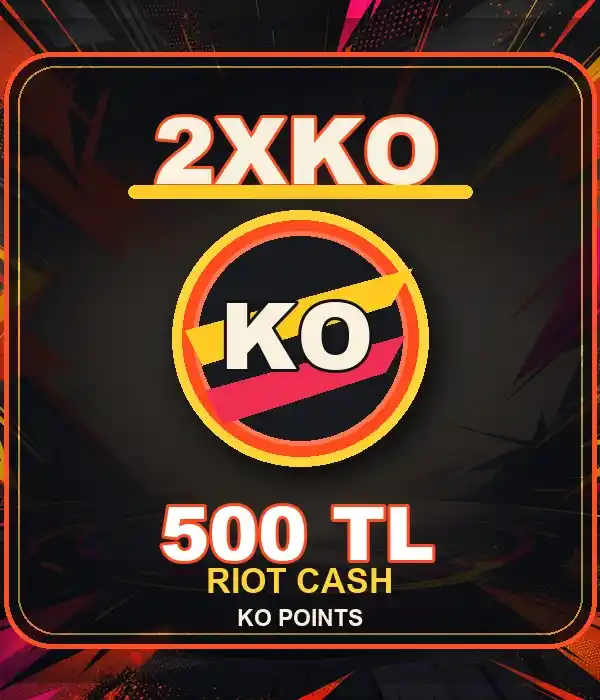 2XKO - KO Points 500 TL Riot Cash