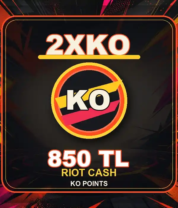 2XKO - KO Points 850 TL Riot Cash