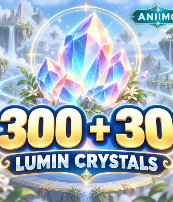 300 + 30 Lumin Crystals
