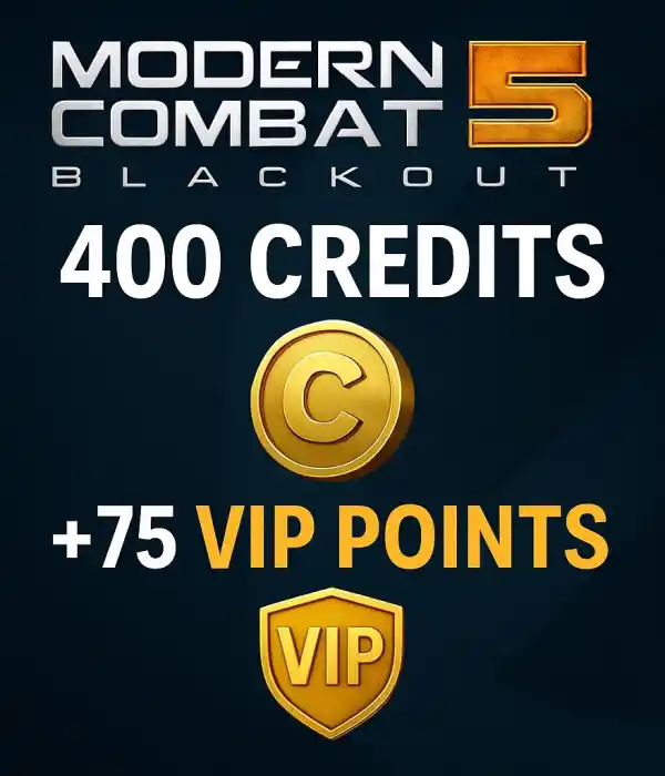 400 Crédits + 75 Points VIP