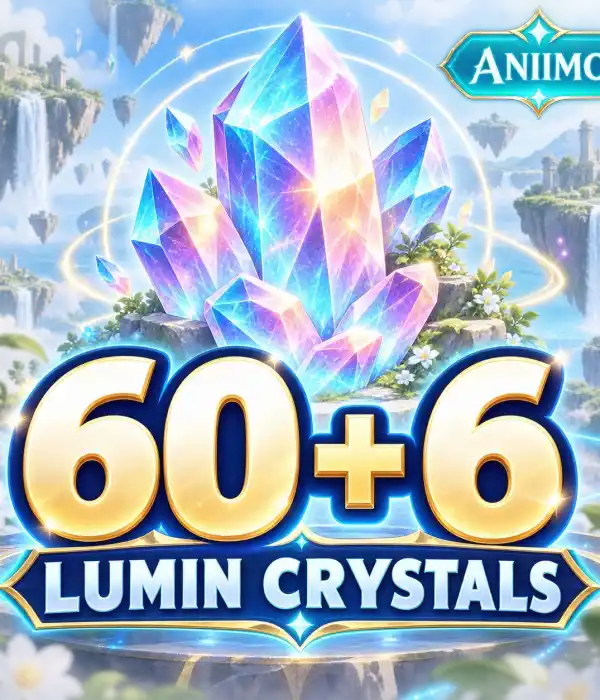 60 + 6 Lumin Crystals