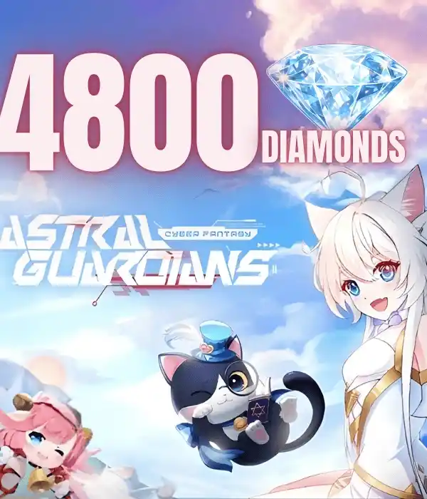 Astral Guardians: Cyber Fantasy 4800 Elmas