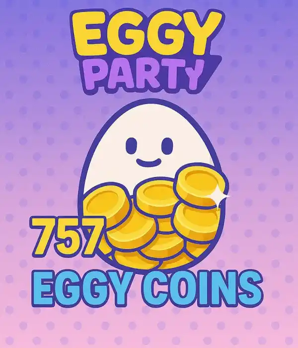 700 Eggy Coins + 57 Бонус