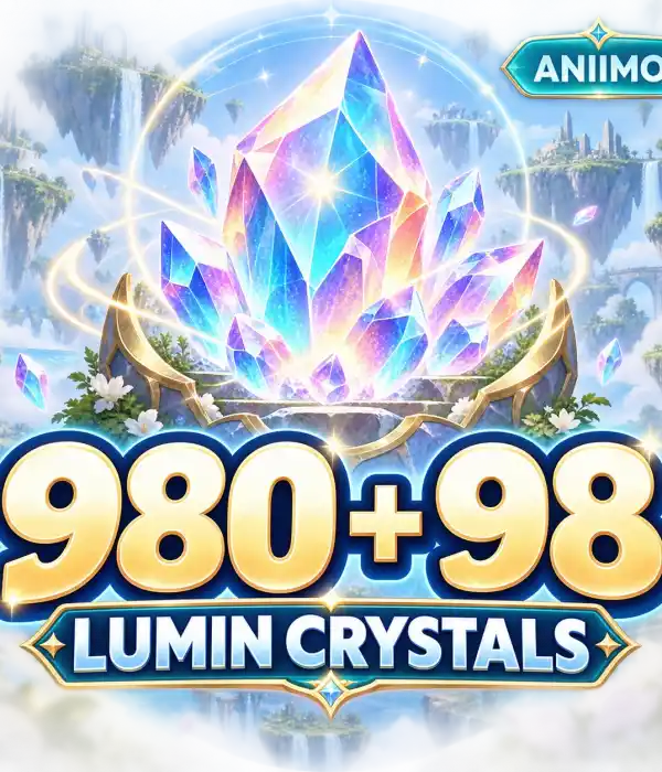 980 + 98 Lumin Crystals