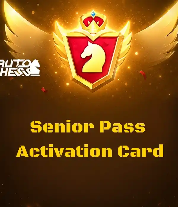 Auto Chess Senior Pass Activation Card