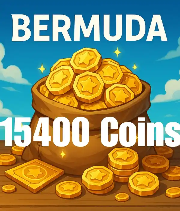 BERMUDA 15400 Coins