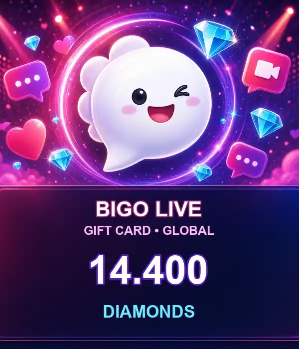 Bigo Live 14400 Diamonds