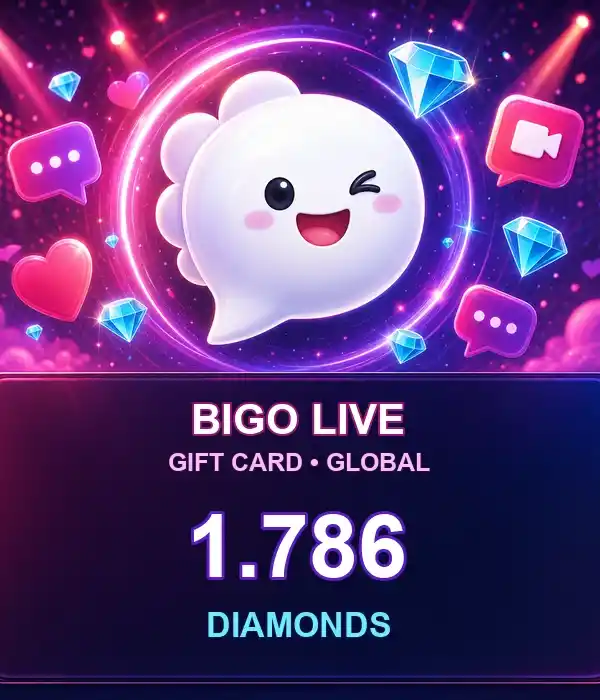 Bigo Live 1786 Diamonds