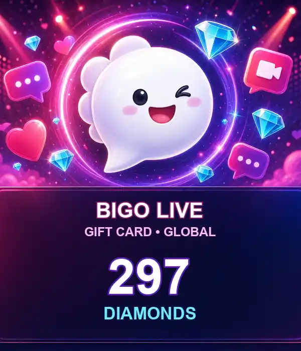 Bigo Live 297 Diamonds