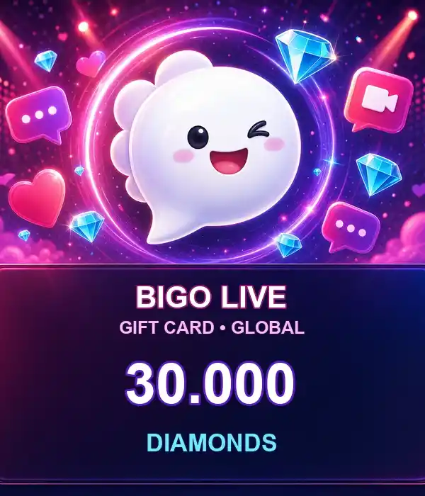 Bigo Live 30000 Diamonds