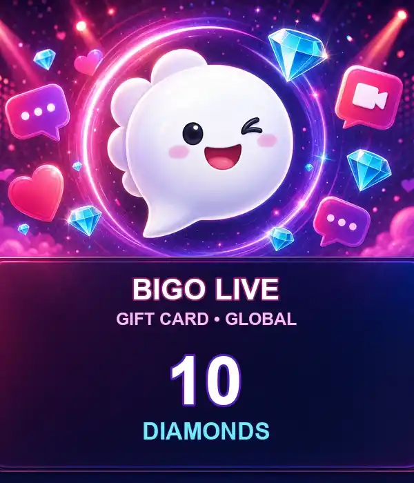 BigoLive Gift Card (Global) 10 Diamonds