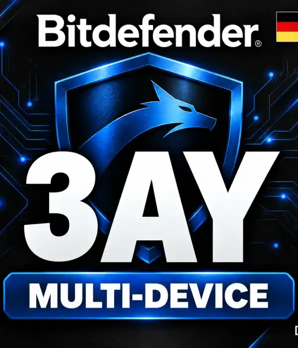 BitDefender 3M small multi-device pack.