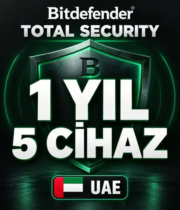 Bitdefender Total Security 1Year, 5Devices