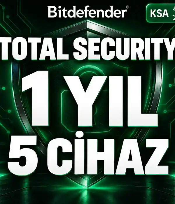 Bitdefender Total Security 1Year 5Devices ESD SA