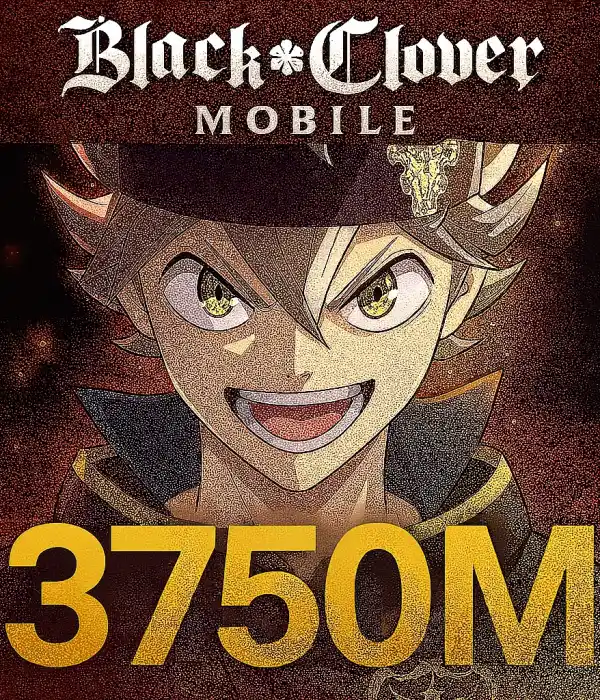 Black Clover Mobile 3750 M