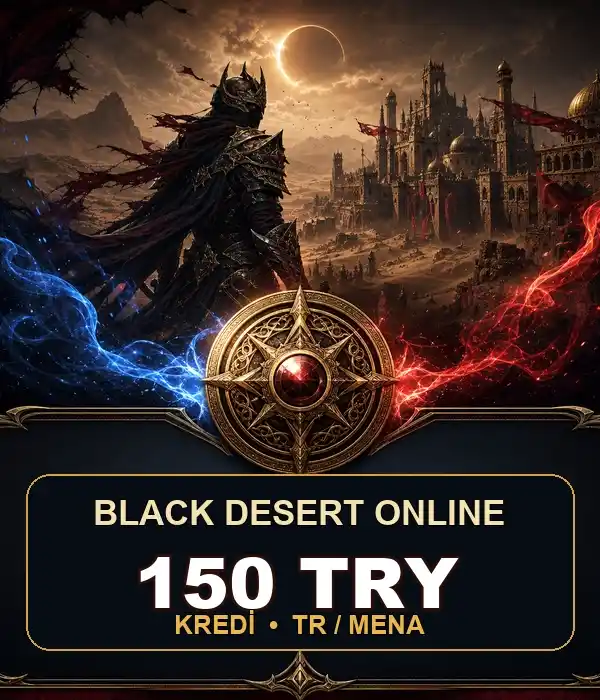 Black Desert 150 TRY Kredi