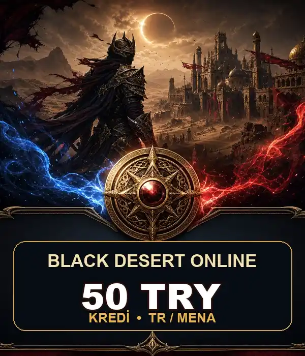 Black Desert 50 TRY Kredi