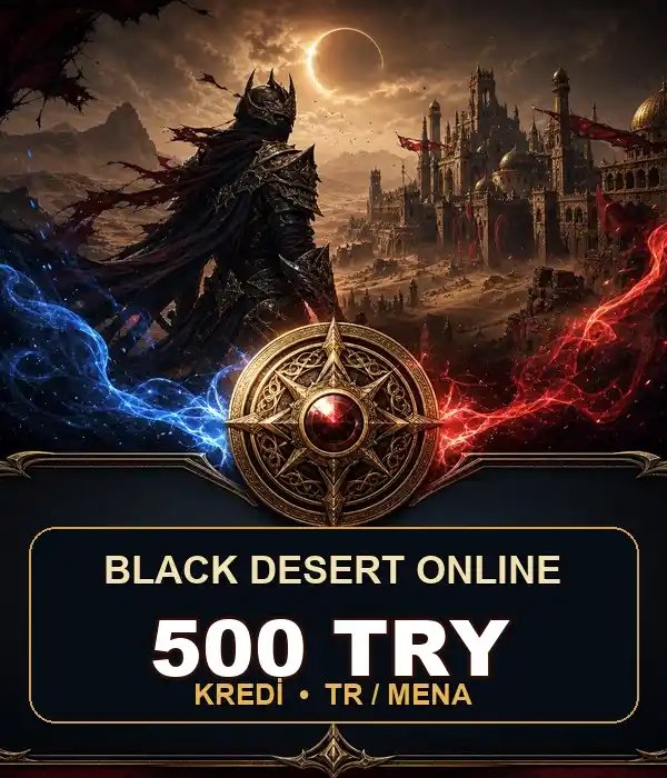 Black Desert 500 TRY Kredi