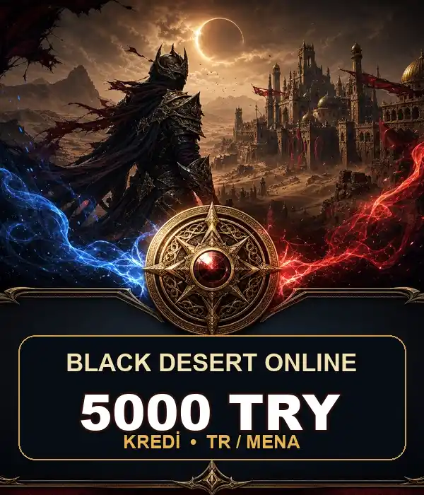 Black Desert 5000 TRY Kredi