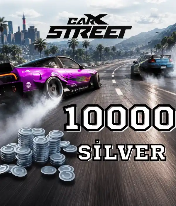 CarX Street 10000 Silver