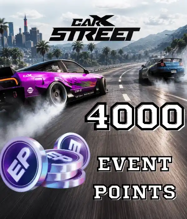 CarX Street 4000 Event Points