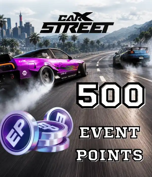 CarX Street 500 Event Points