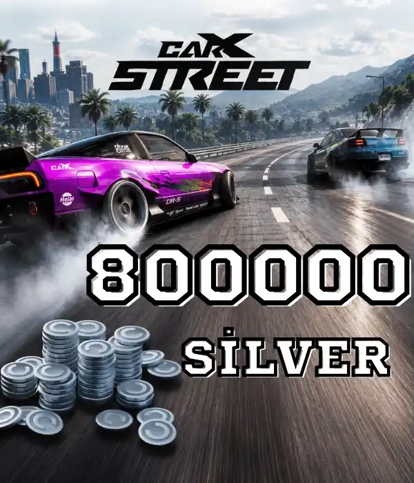 CarX Street 800000 Silver