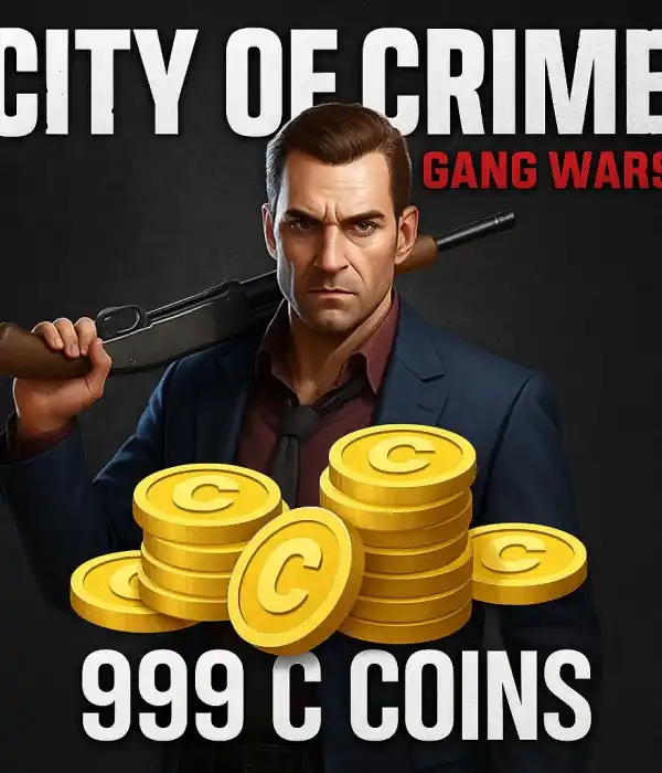 City of Crime: Gang Wars - 999 C Coins