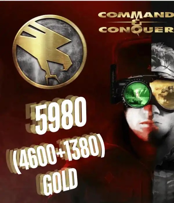 Command & Conquer 5980 (4600+1380) Gold