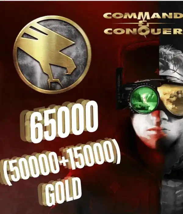 Command & Conquer 65000 (50000+15000) Gold