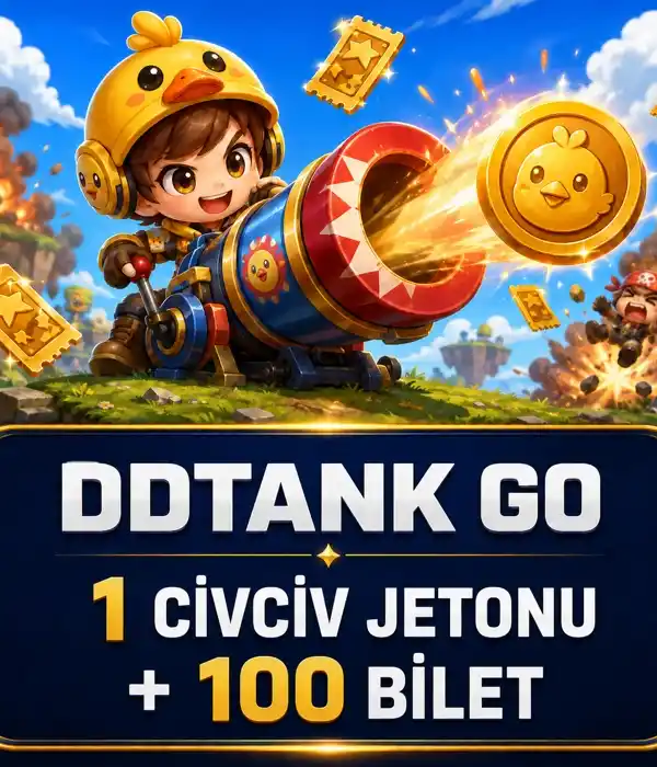 DDTank Go 1 Civciv Jetonu + 100 Bilet